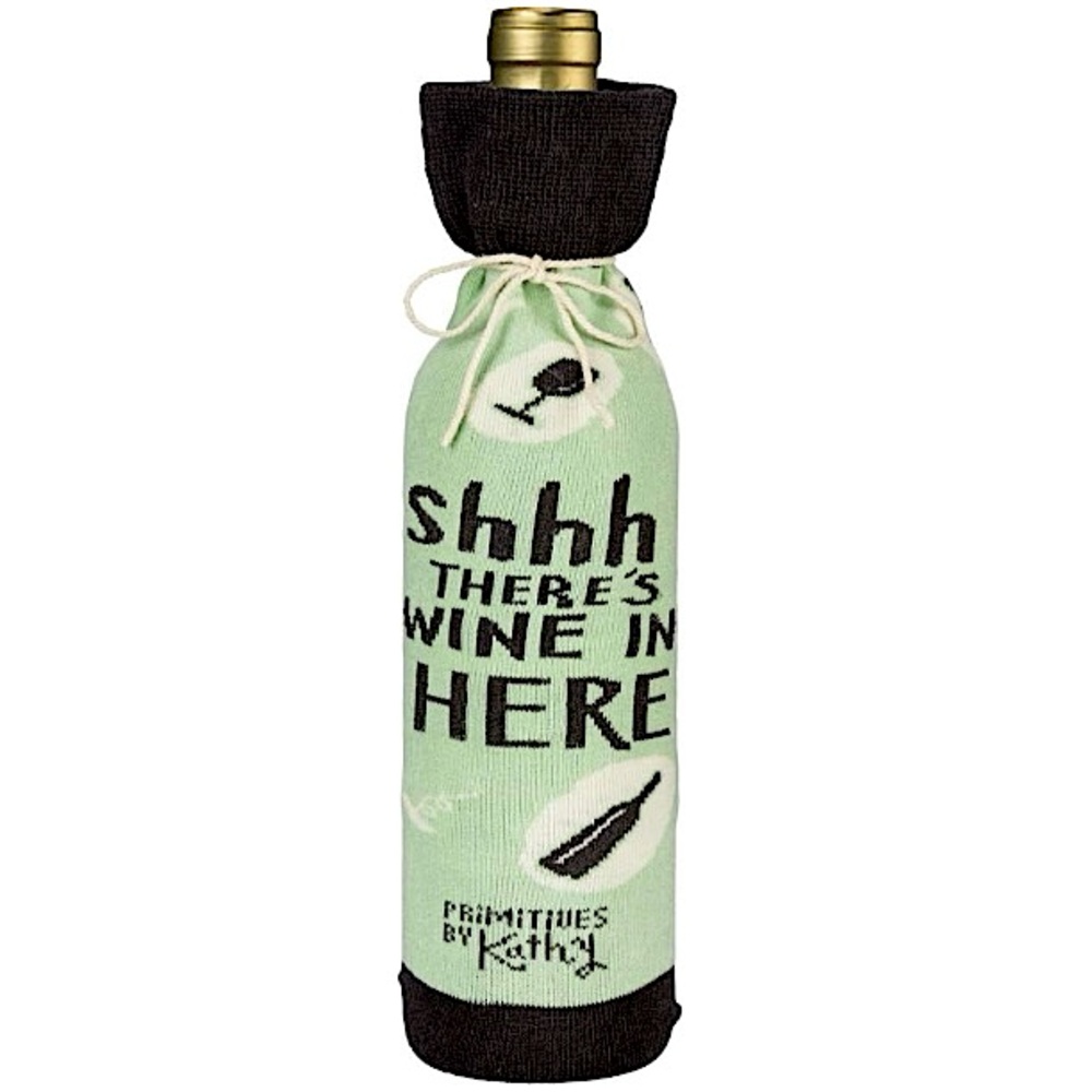 NWT “SHHH THERE’S WINE IN HERE” Bottle Sock 🤫🍷